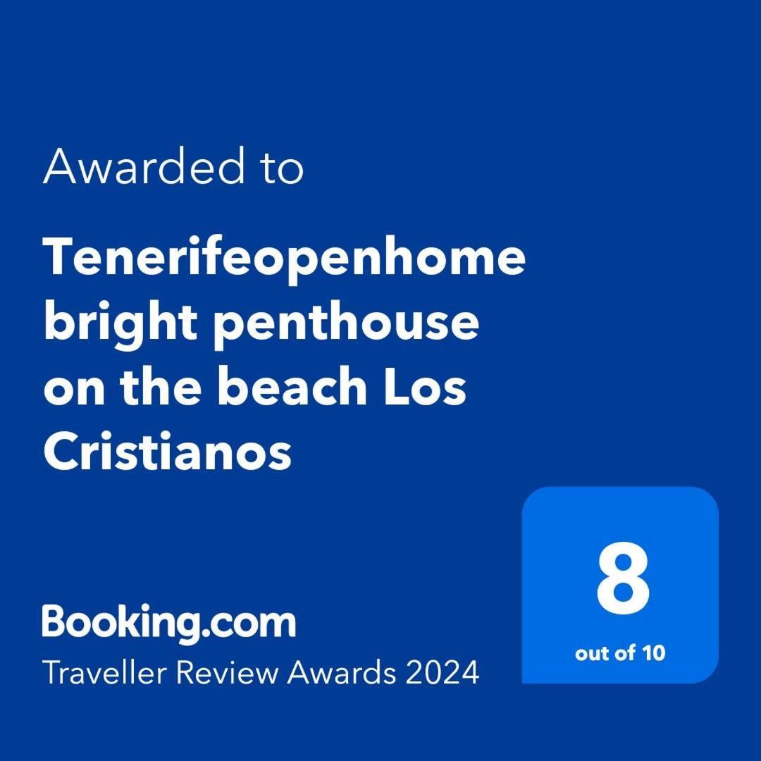 Tenerifeopenhome Bright Penthouse On The Beach Los Cristianos Arona  Bagian luar foto